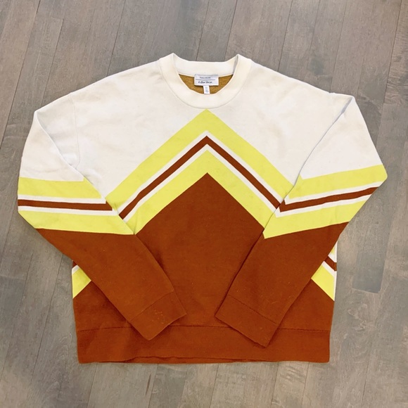 & Other Stories Colorblock Sweater (M) - Picture 1 of 5